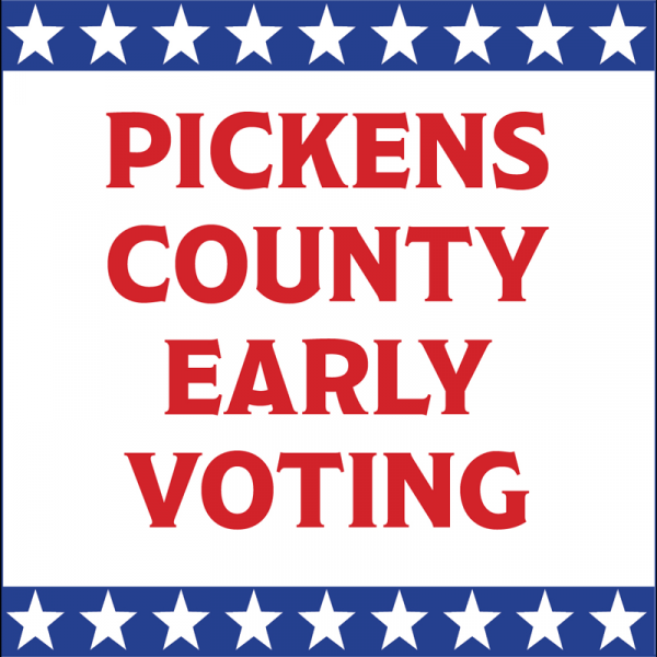 Image for event: Pickens County Early Voting